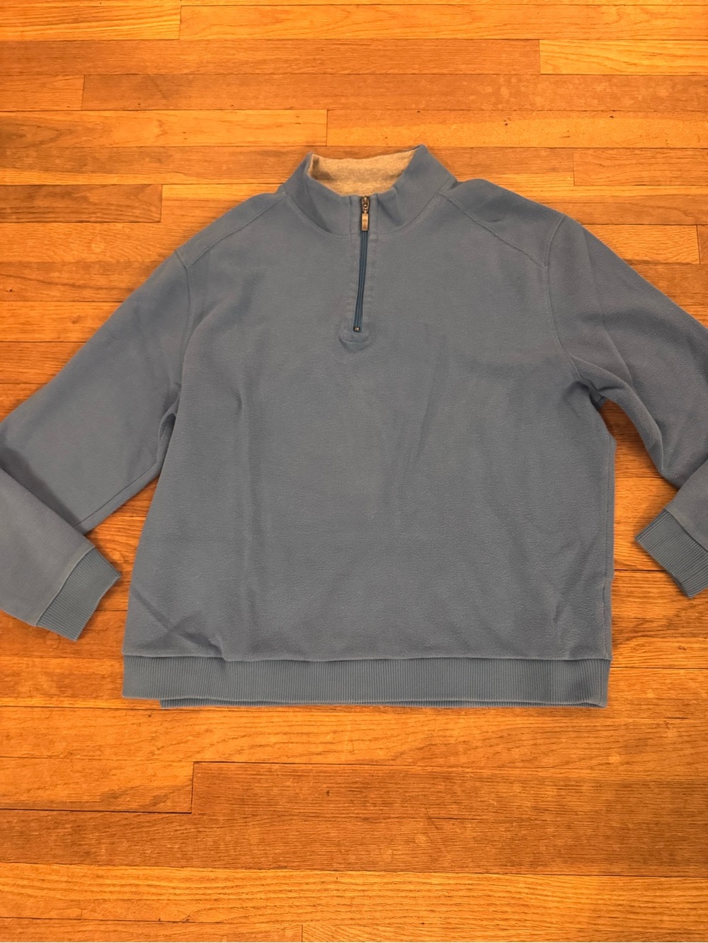Paradise Collection Men's Blue Quarter-Zip Pullover - Size XL
 b14